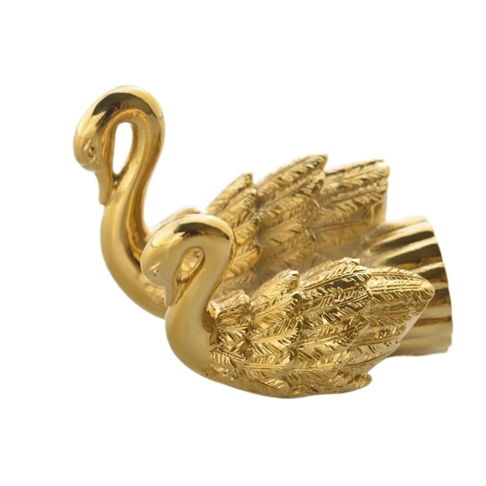UALXPAO Brass Robe Hook Wall Mounted Double Robe Hooks Brass Hanger