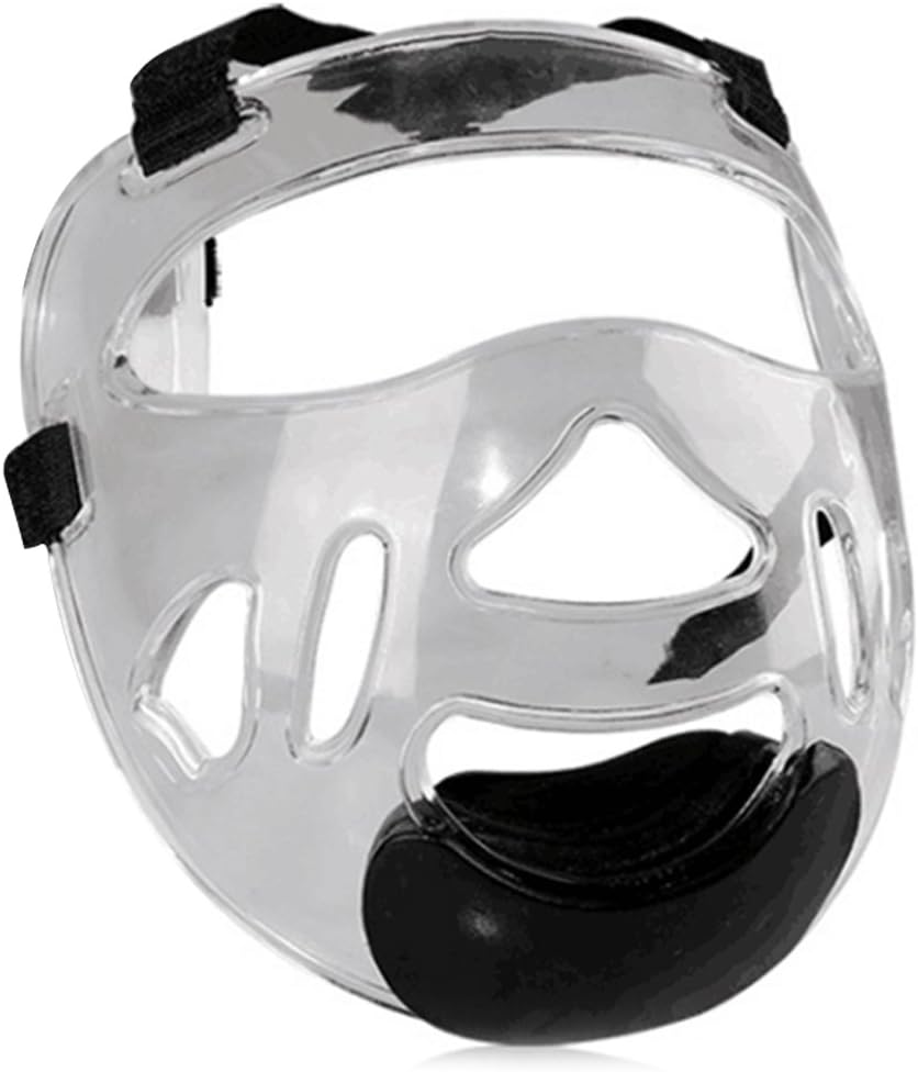 Clear Face Guard, Outgeek Face Shield Portable Detachable Taekwondo Protection for Sports