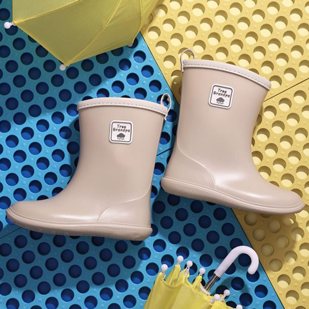 Toddler Rain Boots Baby Rain Boots Short rain Boots for Toddler Easy-on Lightweight and Waterproof - Image 5