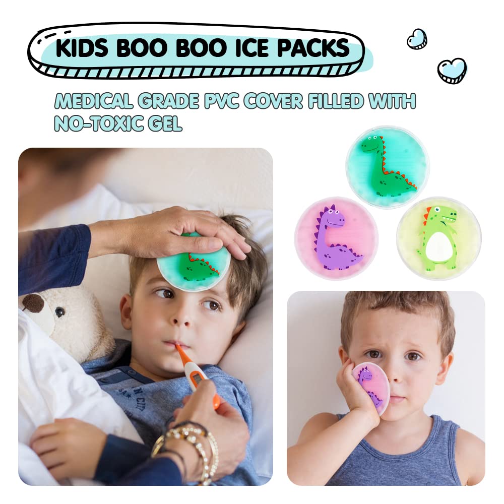 Hilph®Kids Cold Compress Ice Pack for Bruise and Bump, Reusable
