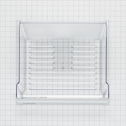 Miniatura 7 de Gritly - W10178772 (superior) Papelera para verduras - Parte - WPW10178772 - Cajón para frigorífico - Cajón de repuesto Whirlpool, reemplazo del