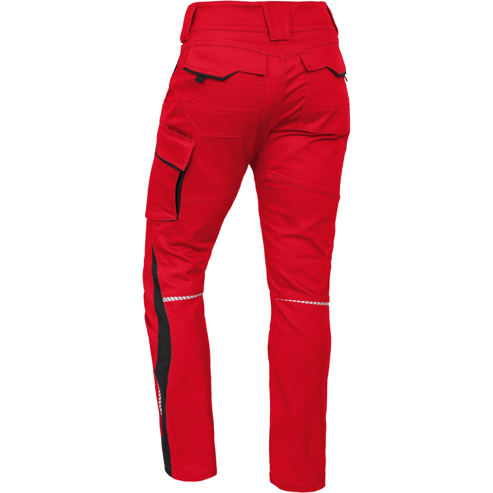 Leibwächter Damen Arbeitshose Flex-Line, Robuste Workwear mit Stretch, Sicherheitshose für Frauen, strapazierfähige Berufsbekleidung, Bundhose ohne Knietaschen