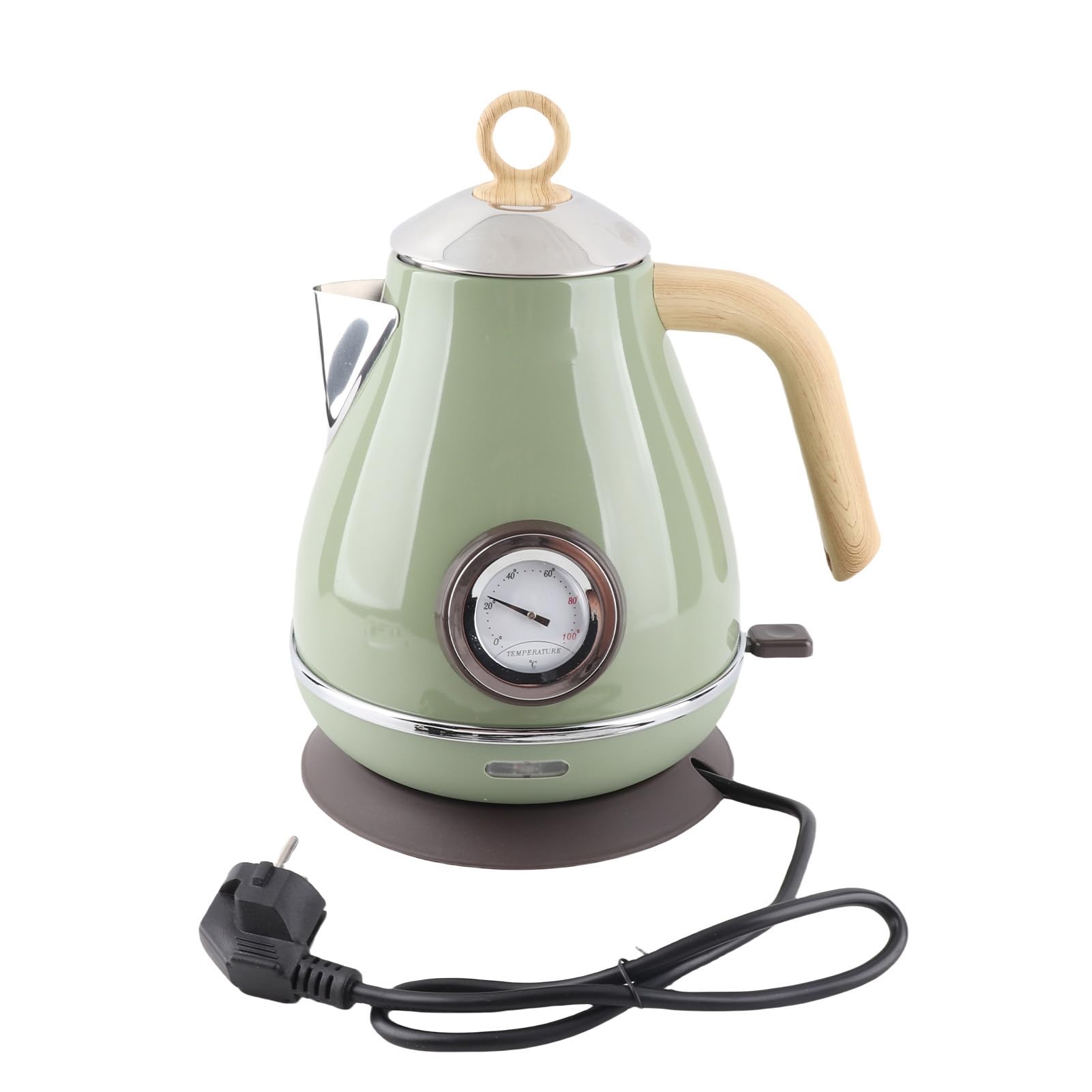 Denash L'électrococher Est Facile à Utiliser pour la Protection contre la Cuisson à Sec 1,7 L (GREEN)