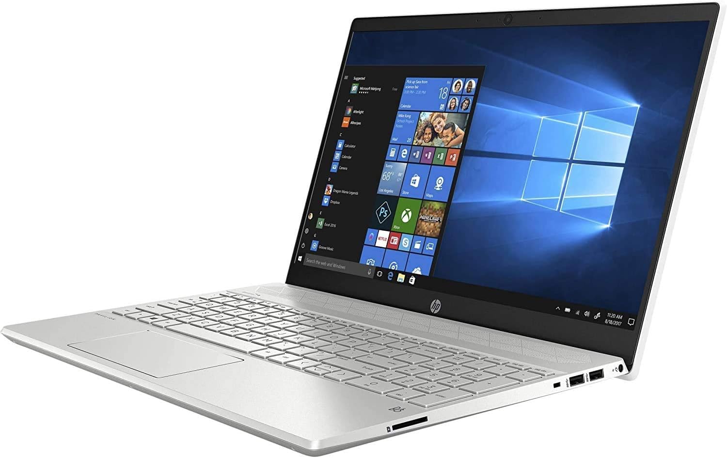 HP 2020 Pavilion 15 15.6" FHD Touchscreen Laptop, 10th Gen Intel Quad-Core i5 1035G1 up to 3.6GHz, 16GB DDR4 RAM 1TB PCIe SSD WiFi for Business and Education Windows 10 Pro | 32GB Tela USB Card