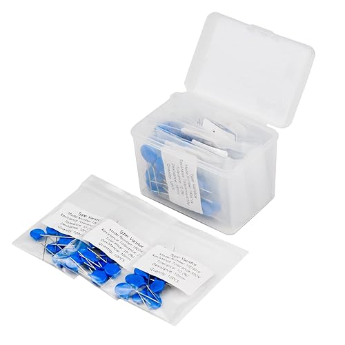 Miniatura 6 de KOKISO Varistor 15 valores 150 piezas de resistencias dependientes de voltaje surtido