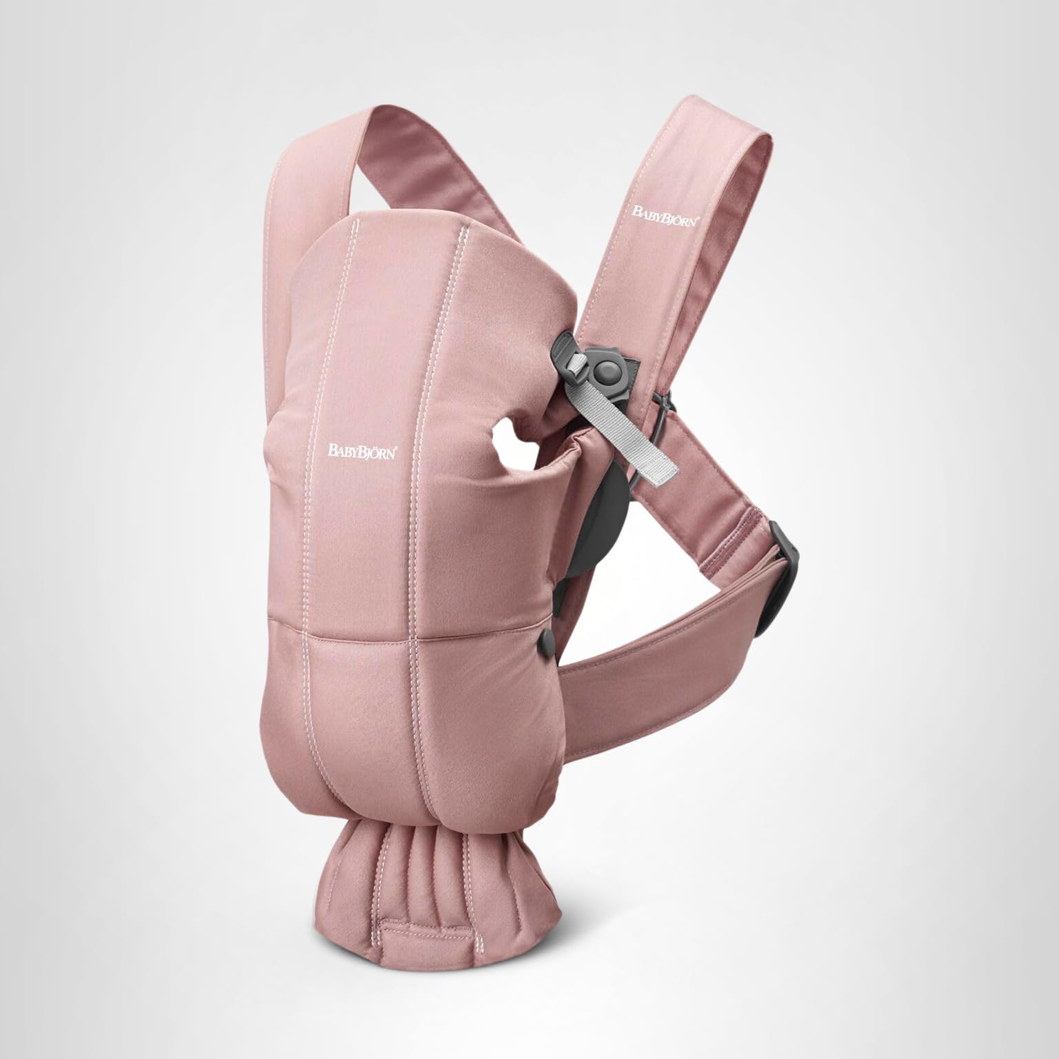 Amazon.com: BabyBjörn Baby Carrier Mini, Dusty Pink, Woven