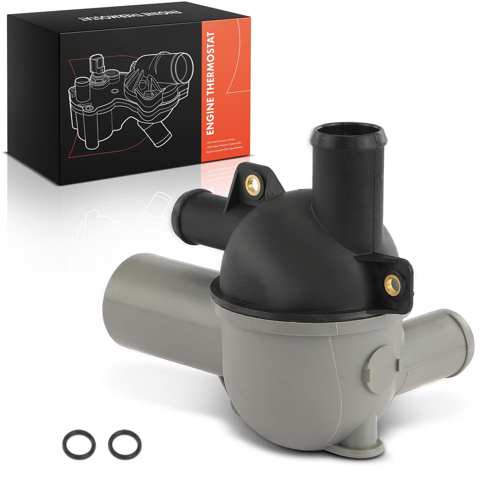 Frankberg Termostat obudowa termostatu kompatybilna z 350 377 MAG MPI Alpha Br.a.vo Scorpion 350 377 MPI MIE SKI MPI MIE Horizon Replace# 863631T1,863444T2