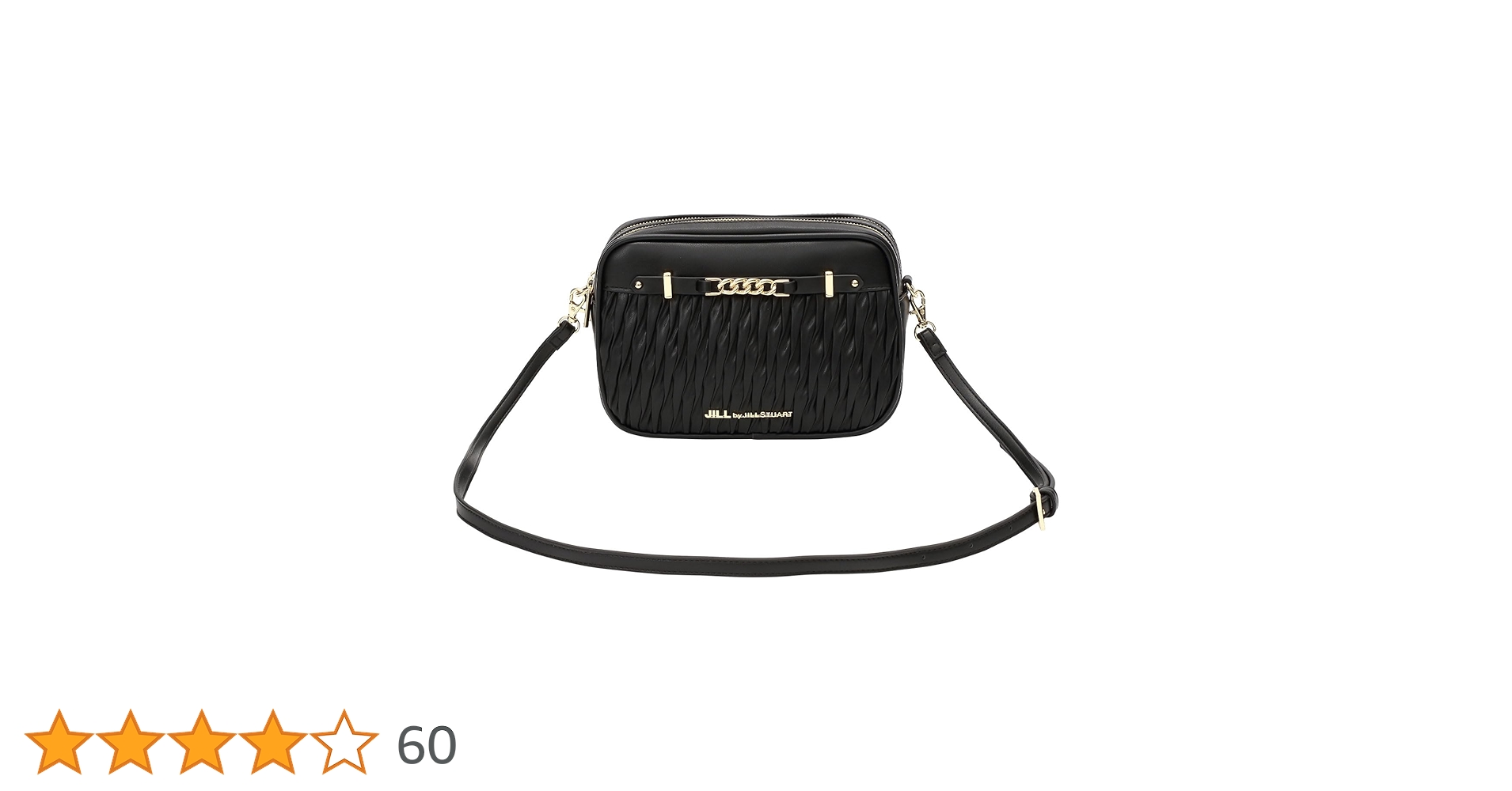 ジル バイ ジルスチュアート パフィーポシェット ブラック FR パフィーポシェット | JILL by JILL STUART（ジル バイ ジル