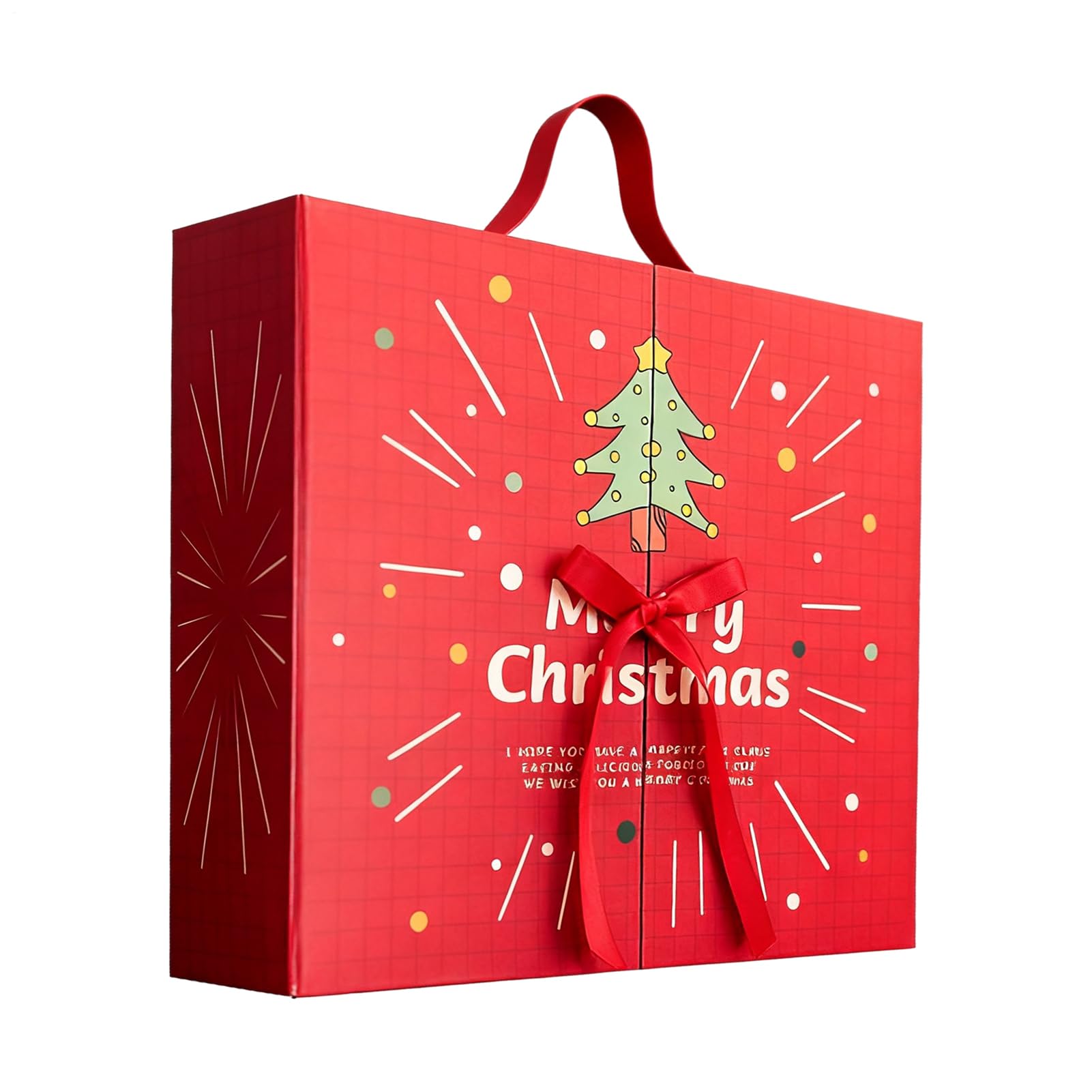 Cajas De Calendario De Adviento Reutilizable 24 Días Vacío Rellenable