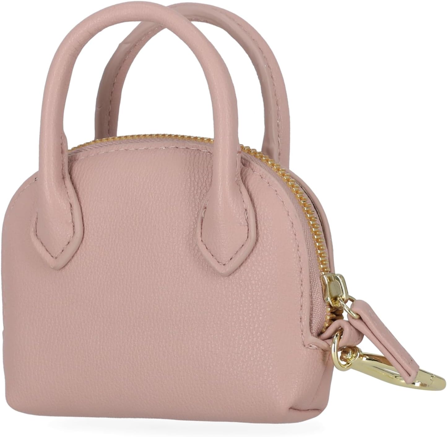 Mundi Mini Grace RFID Wallet Coin Purse Mini Pouch Charm with Key Chain, Dusty Pink - Image 4