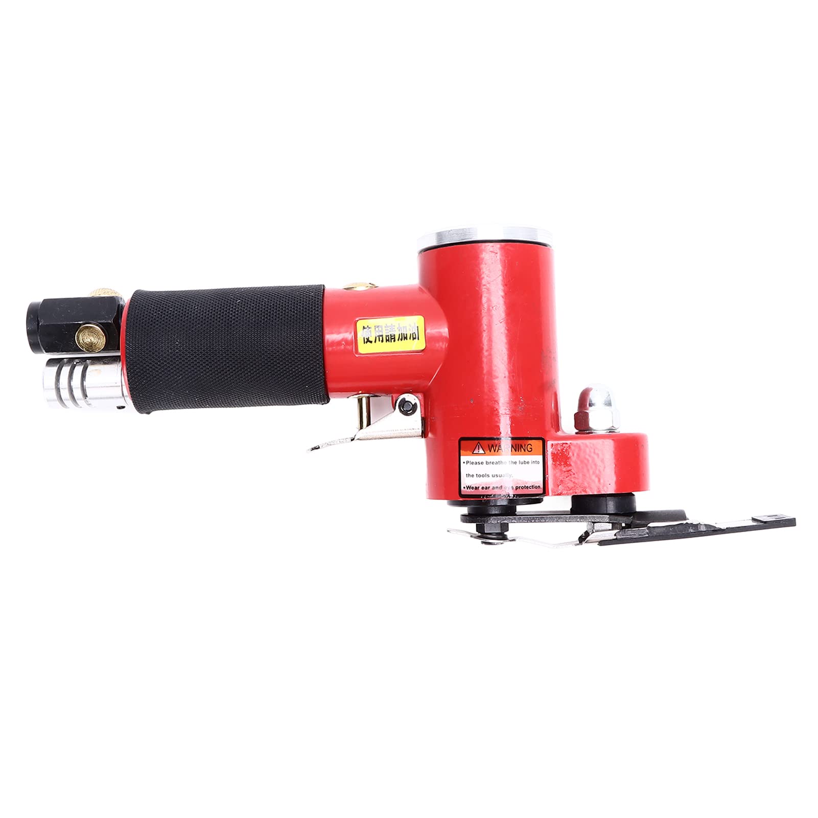 Pulidora neumática KP-6903, mini lijadora‑pulidora de aire con diseño ranurado, pulidora excéntrica de 14.000 rpm para espacios estrechos y esquinas, incluye 3 discos de lijado