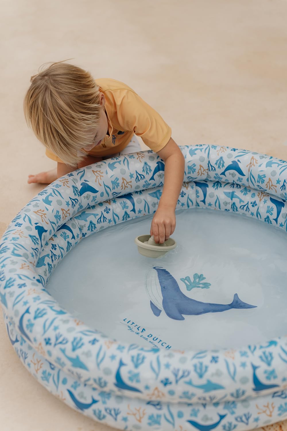 Little Dutch basen dmuchany Ocean Dreams niebieski 80 cm