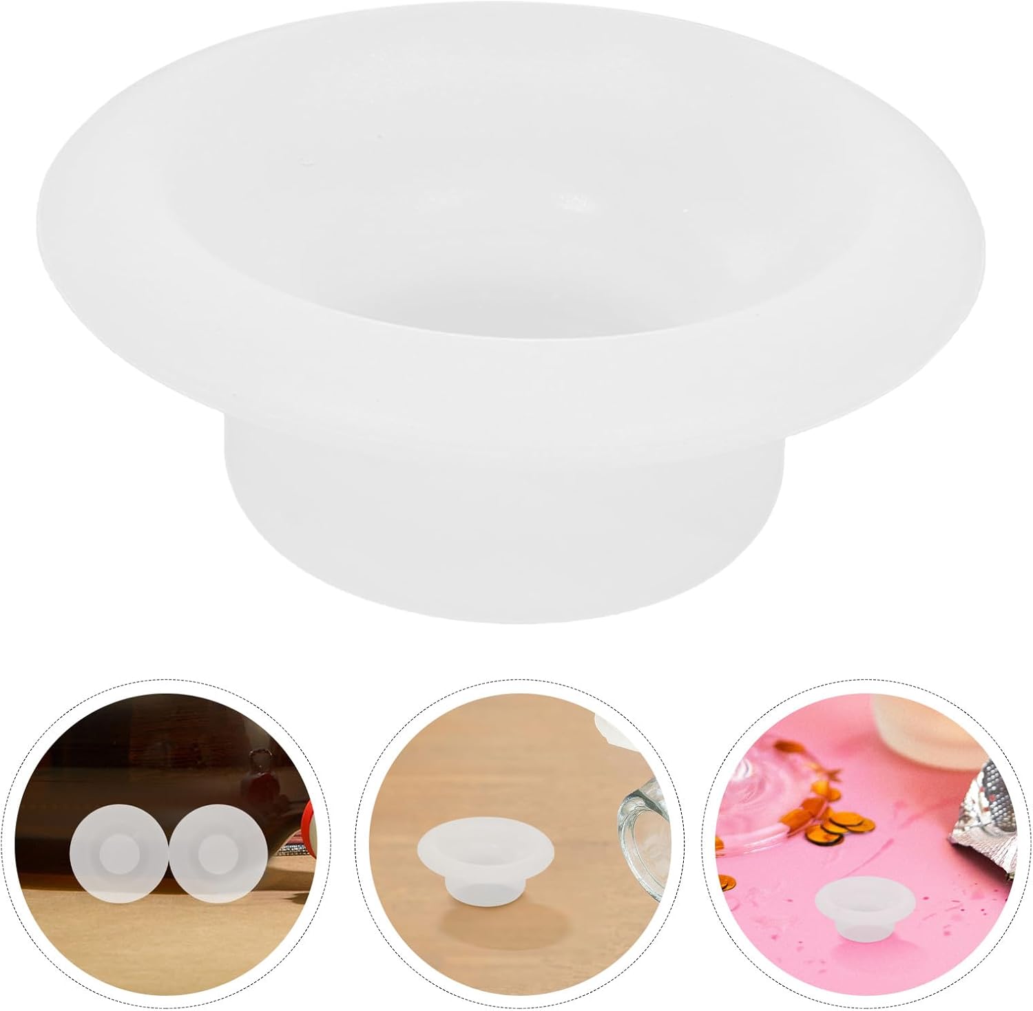 12pcs White Swing Top Bottle Gaskets Leak-proof Seal Gaskets Replacement for Beer Brewing Bottles Homebrew Fermentation Accessories