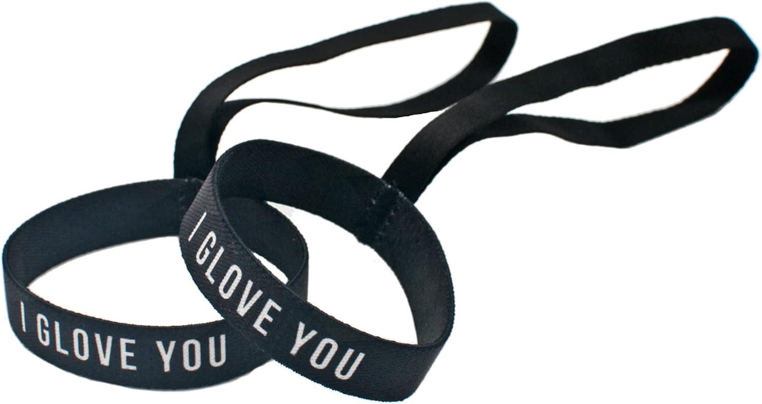 GloveCuff Ski Snowboard Winter Glove Safety Strap Elastic