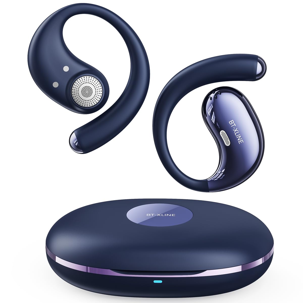 Cuffie Bluetooth Sport,Open Ear Auricolari Bluetooth 6.0,Chiamata HD ENC,36 Ore di Autonomia,IPX5,Cuffie Bluetooth Sport,Ideali Per Corsa,Palestra e Trasferte Lavorative
