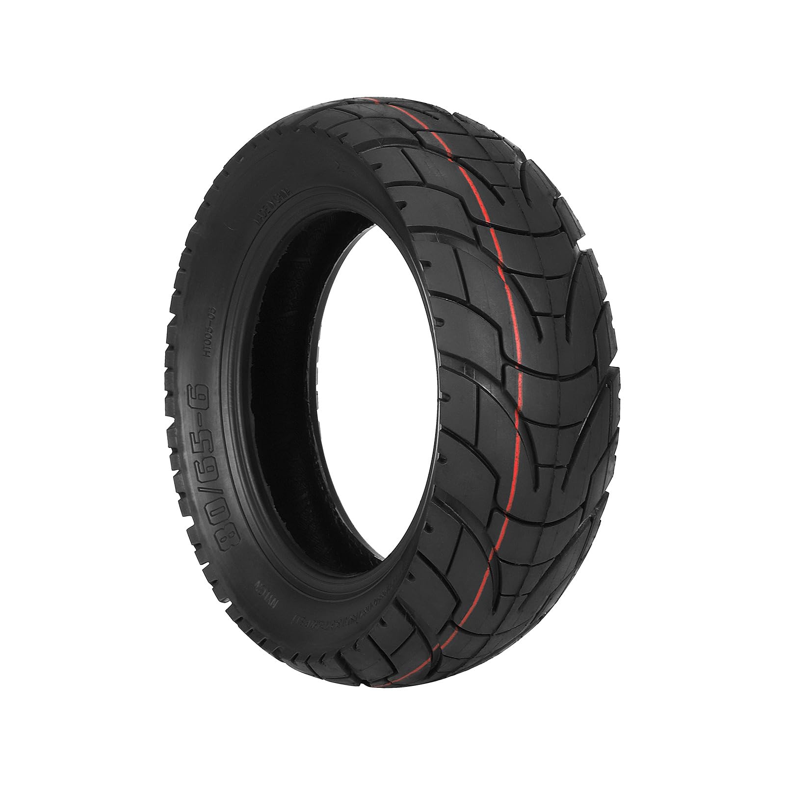 80/65-6 Pneu de route Épaissi de 10 pouces pour Kukirin G2 MAX, Kukirin G3 Pro, Kugoo M4/M4 Pro, Joyor S5 Roues de rechange pour trottinettes électriques