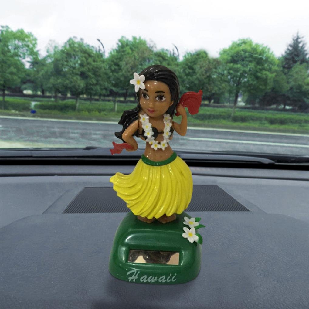 hula girl in car