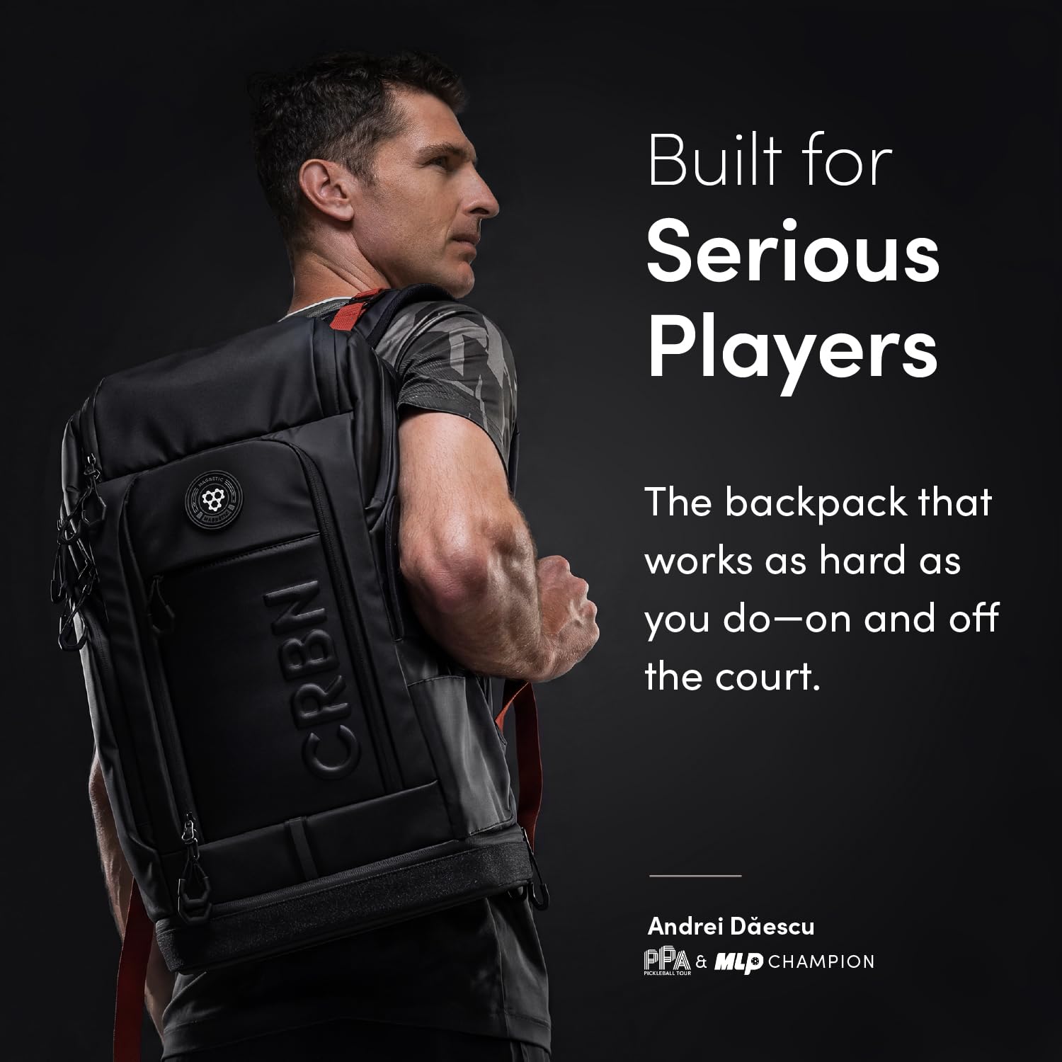 Amazon.com : CRBN Pickleball - Pickleball Backpack with Magnetic