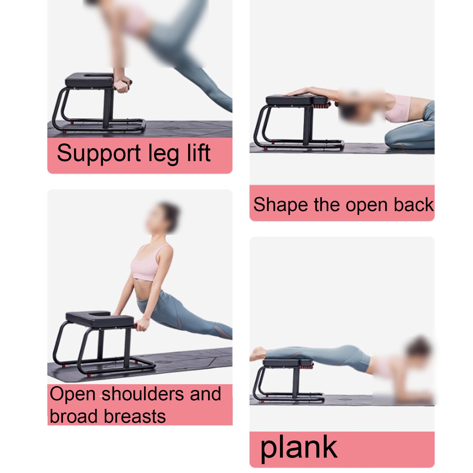 Banco de inversión, soporte estable, diseño cómodo, alivia la presión de espalda y cuello, promueve la circulación sanguínea, ideal para yoga y fitness