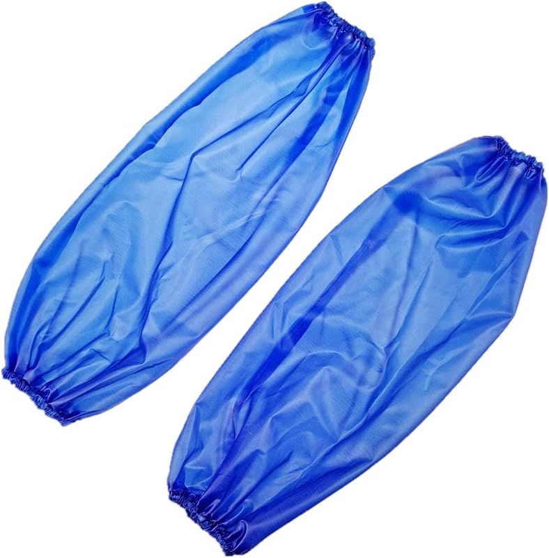 Waterproof Oversleeves for arms, Oversleeves Protector for Cooking, Oilproof Arm Sleeves Covers, PVC Butcher Sleeve for Dish Washing, Gardening, Cleaning Fish, Car Washing, Painting and Dog Grooming