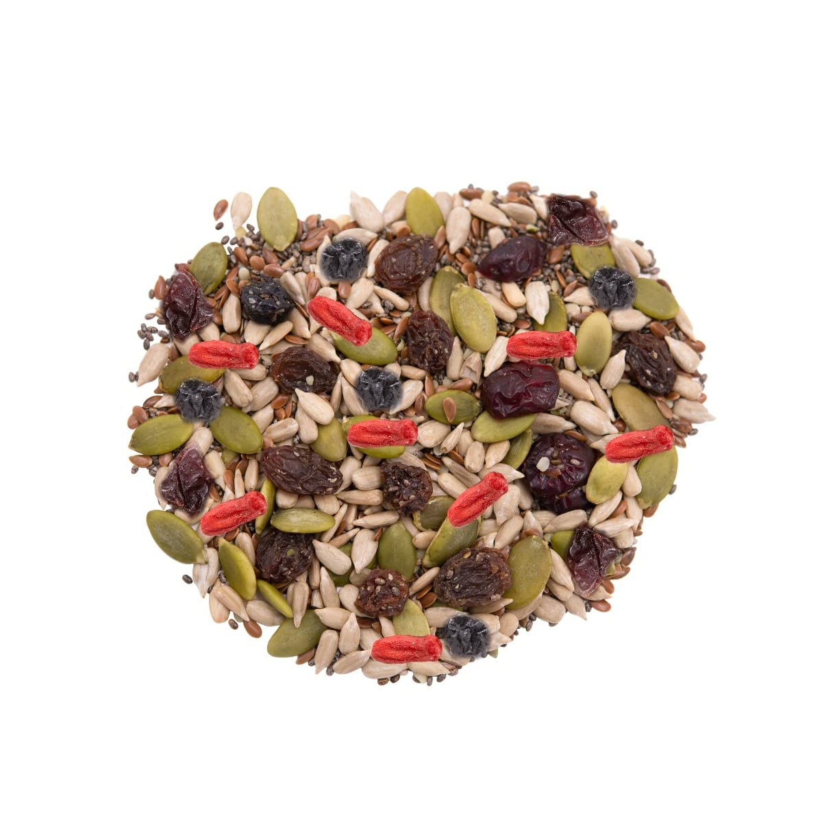 Gerbs Superfood Snack Mix 4 lbs. | Raw Seeds & Unsulfured Sweetened Dried Fruit, Resealable Bag | 5 Sweet-Tart Fruits Meets 5 Crunchy Seeds | Top 14