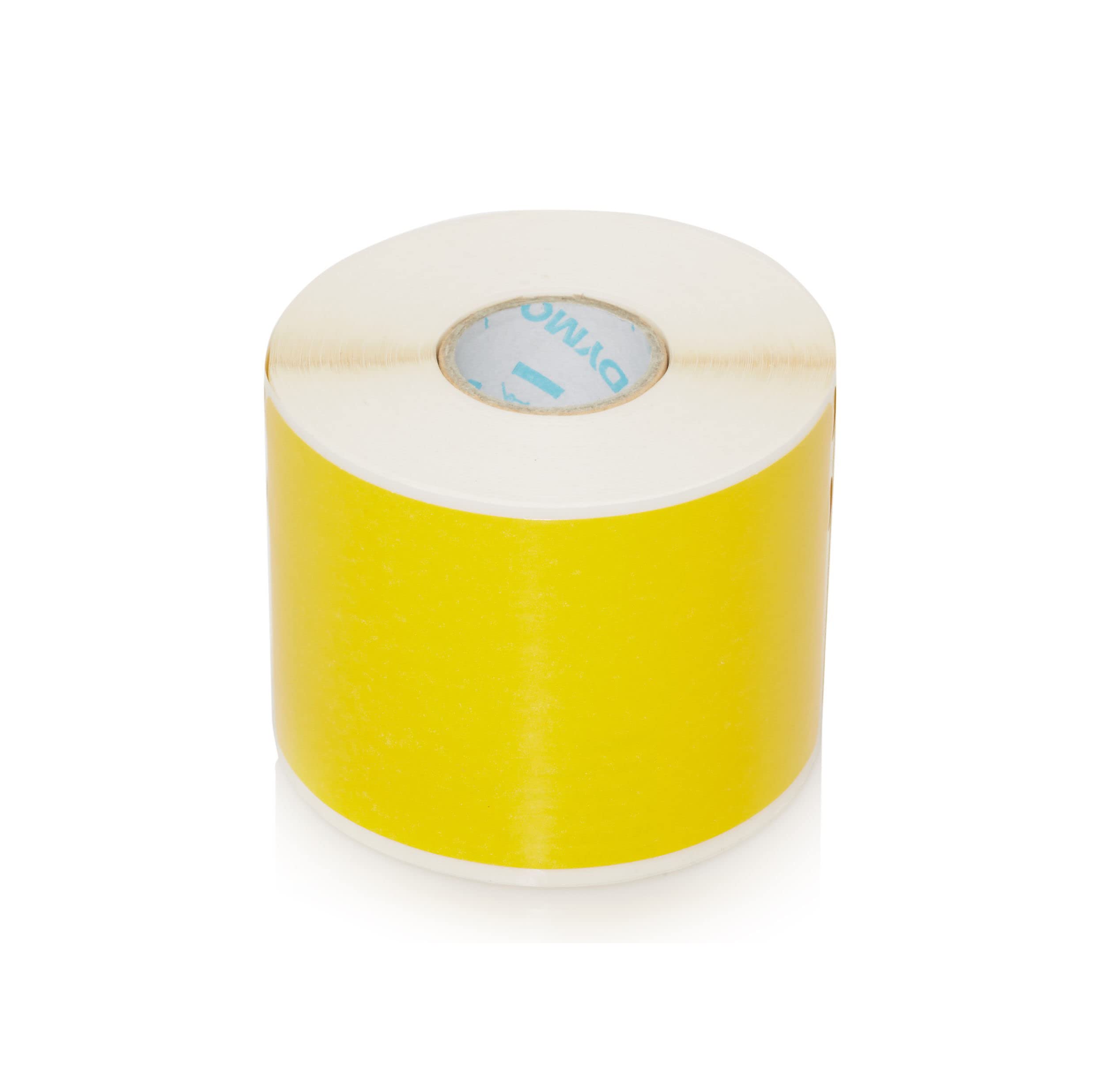 DYMO LW grandi etichette di spedizione/badge nominativi | Stampa nera su etichetta gialla | 54 mm x 101 mm | Autoadesivo | Rotolo da 220 etichette Easy-Peel | per LabelWriter