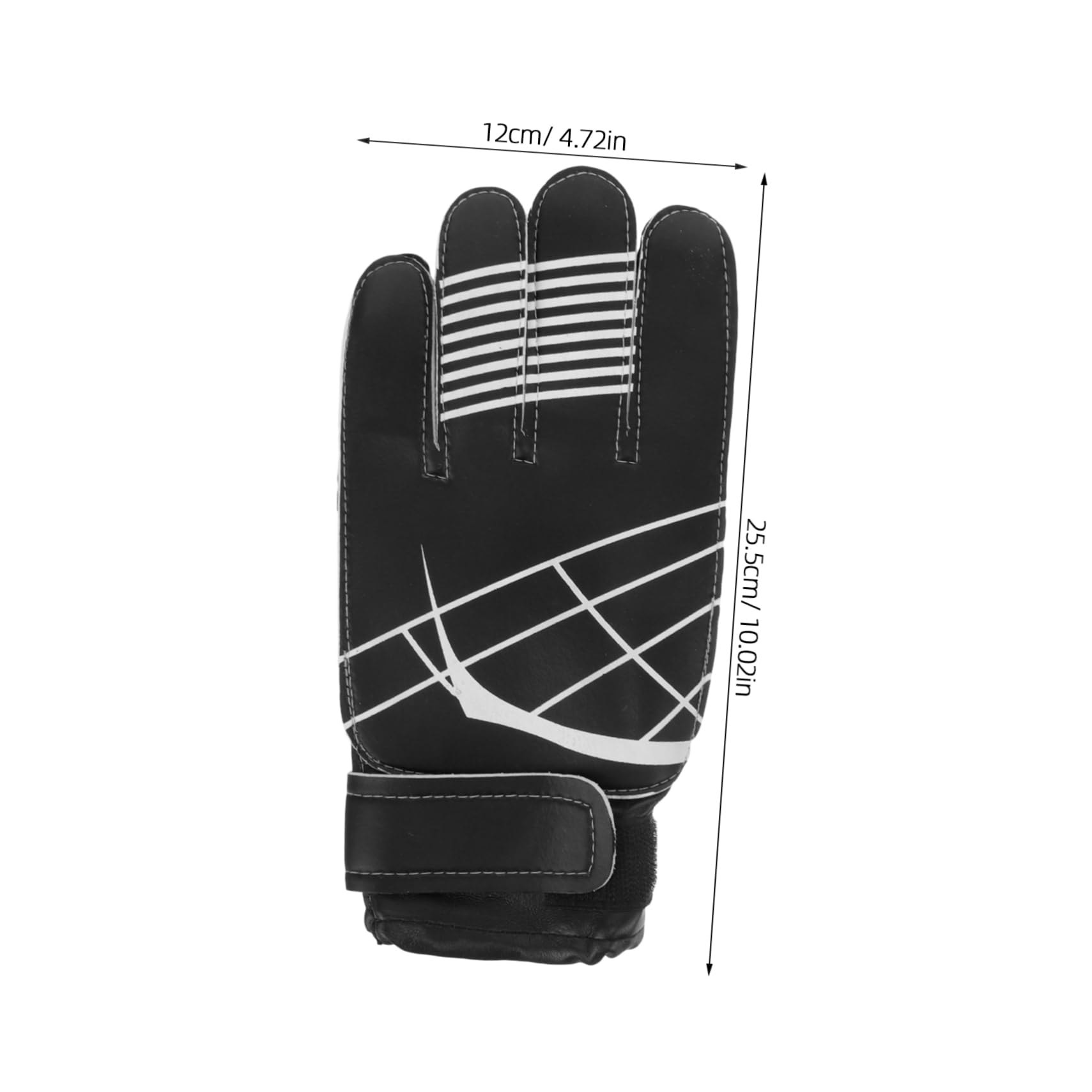 Kisangel 1 Pair Boys and Girls Goalkeeper Professional Soccer Football Glove Wear-Resistant Comfort Fit Adjustable Straps