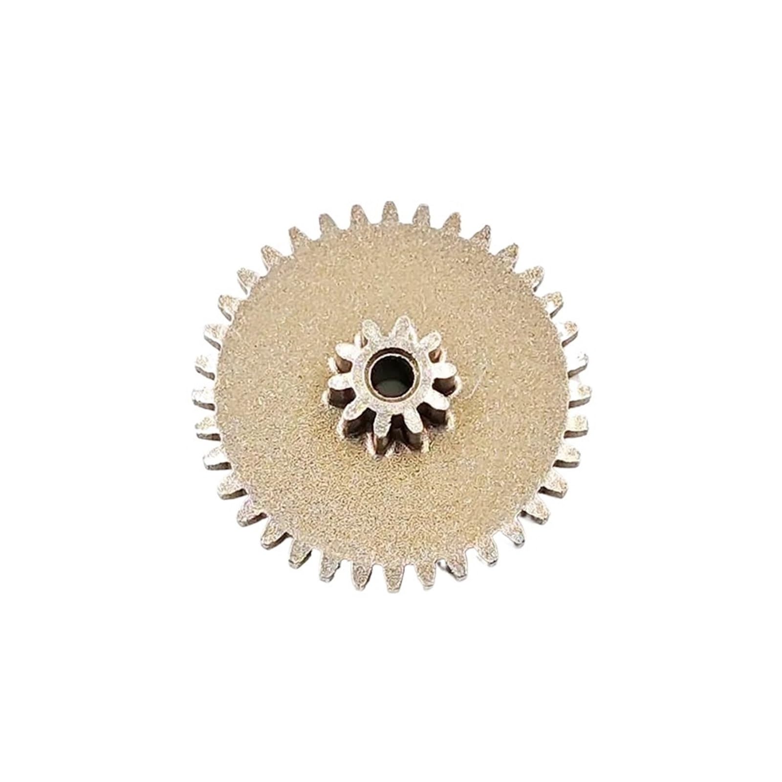 Bevel Gear Pinion Hardware Mechanical 36102B Double Mold Gear 36T+10T 1PC 36 Tooth 0.5M 10Teeth 0.5M Hole 2mm Loose Fit Metal Pinion Toy Robot DIY Model