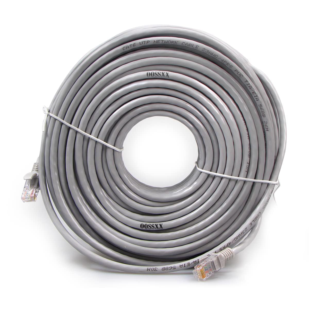 OOSSXX 100 Feet Ethernet Cable POE Cameras Systems Video Security Network Cable Security Surveillance POE Camera SystemGlobal Recycled StandardGlobal Recycled StandardGlobal Recycled Standard