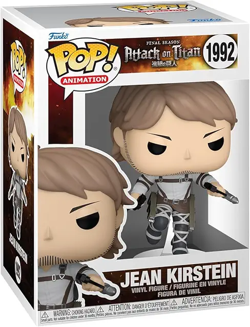 Funko Pop! Attack On Titan Jean Kirstein Vinyl Figur - Sammlerstück für Anime-Fans