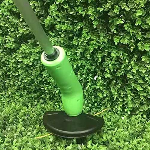 LQU 草刈り機 屋外 電池式 ガーデン 庭 草刈り 剪定(単三電池なし) 交換可能なプラスチックブレード付き 軽量 伸縮式 芝刈り機 ガーデン 便利 簡単 植木 2000mA 5枚目