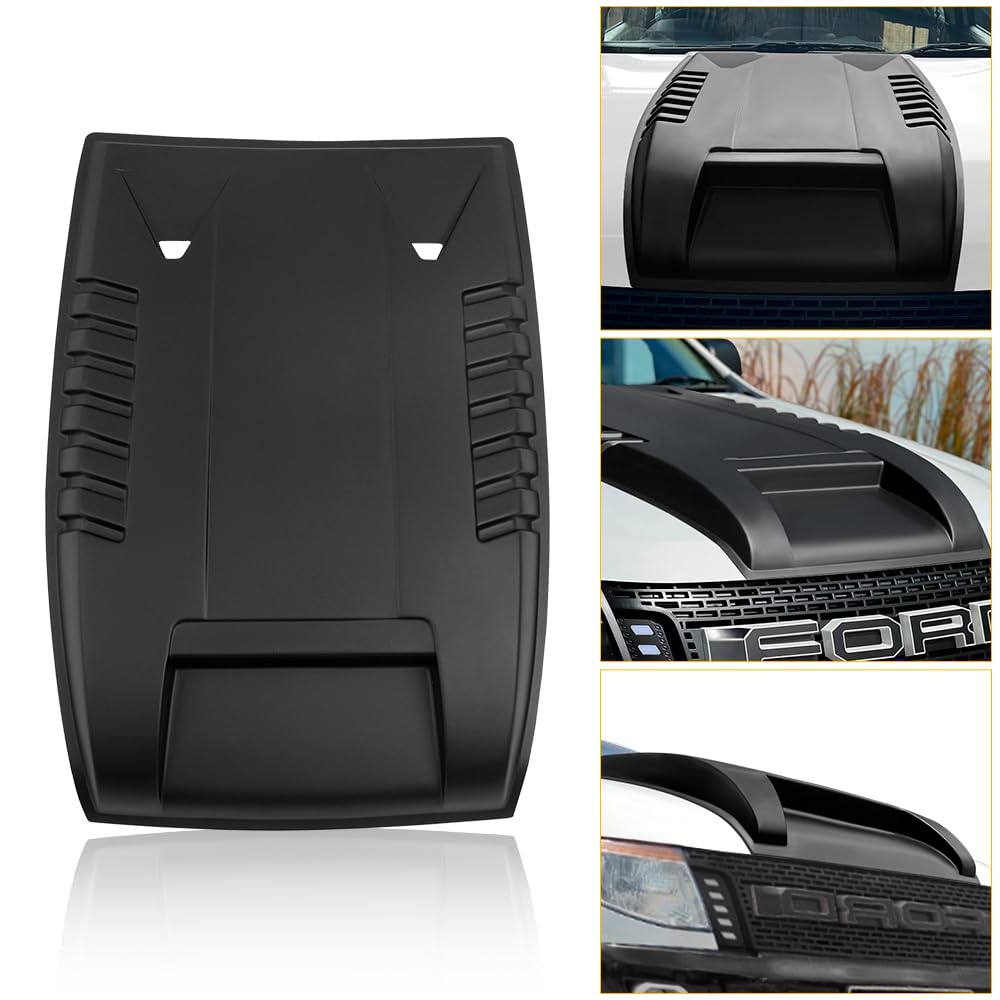 Grande pelle de capot en ABS pour Ford Ranger T6 2012-2014 Wildtrak Raptor Limited XL XLT Tremor Platinum MK1 capot