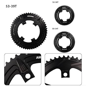 ULTEGRA R8000 チェーンリング　53-39T シマノ) FC-R8000 ULTEGRAチェーンリング アウター53T 11速用