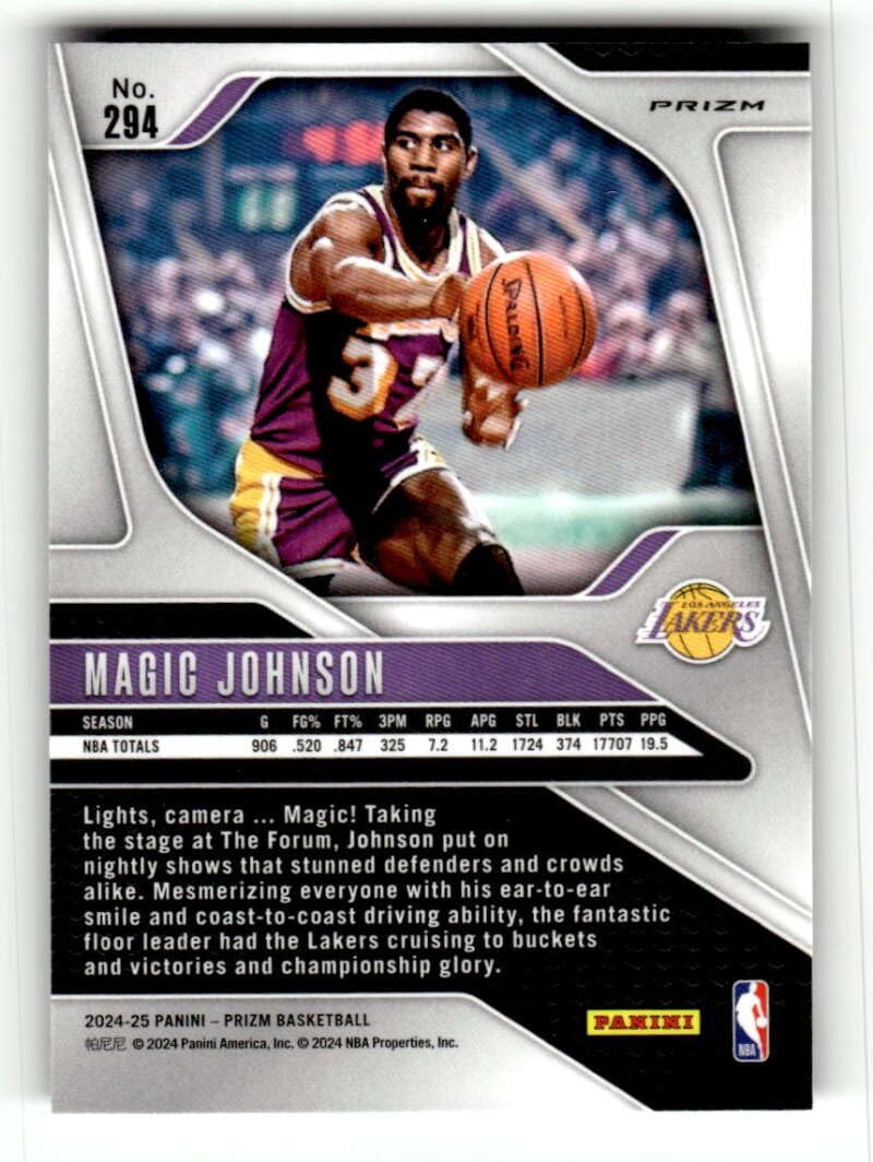 PANINI NBAカード SELECT PRIZM TIE DYE LONZO BALL LAKERS 11/25 #RS-LON 送料無料 中古 IT1 2022-23 Prizm Magic Johnson SILVER PRIZM card #276 Lakers | eBay
