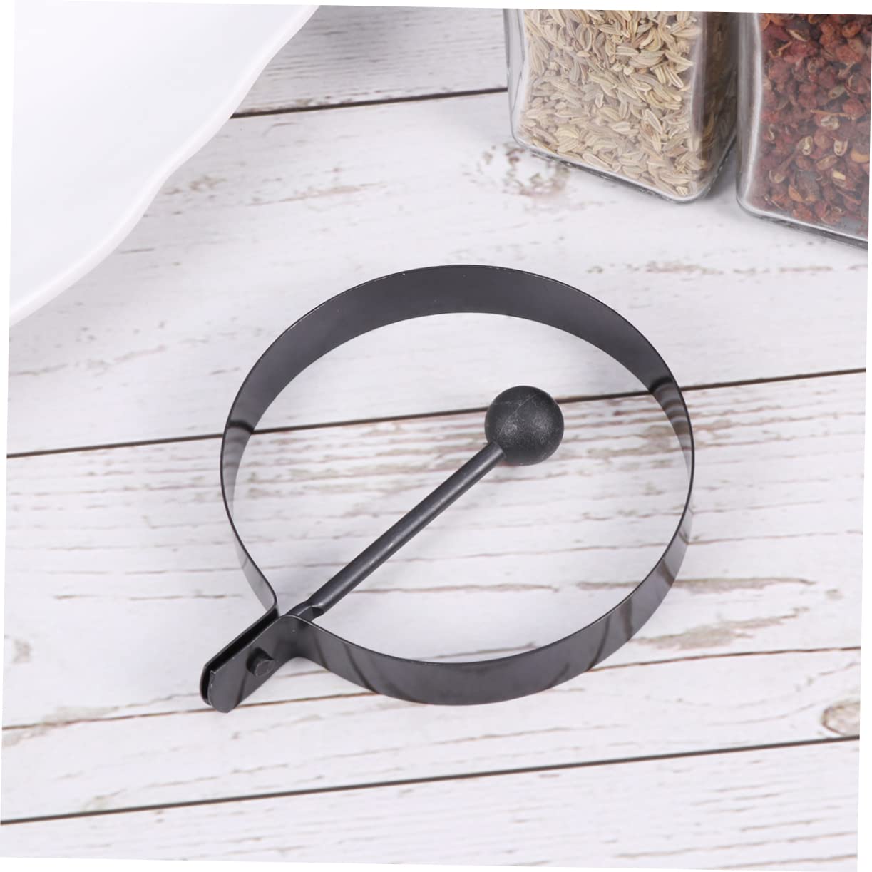 PRETYZOOM Egg Molds for Cooking 4pcs Stainless Steel Omelette Odorless Safe for Family Breakfast