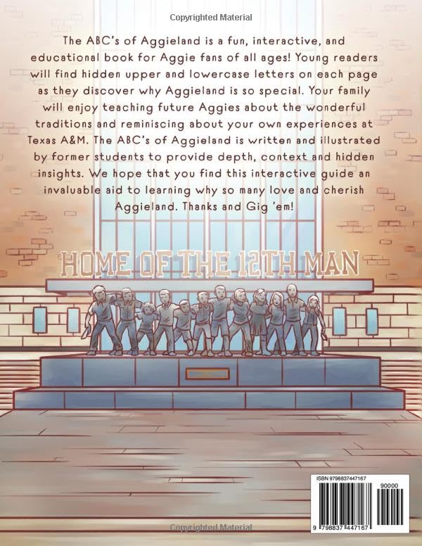 The ABC's of Aggieland: An alphabet exploration of Texas A&M University's most cherished traditions - Image 2