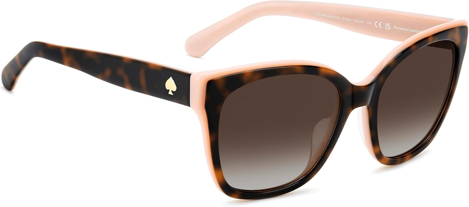 Kate Spade New York Womens KS Daesha 2/G/S Square Sunglasses