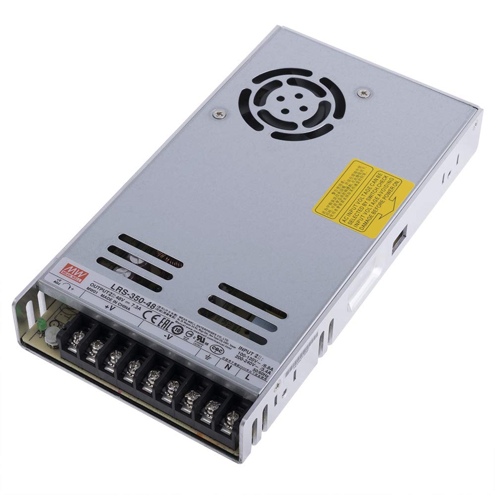 MEAN WELL LRS-350-48 Supply 350W 48V Ultra Flat 30mm 1HU Einbau-Metallgehäuse