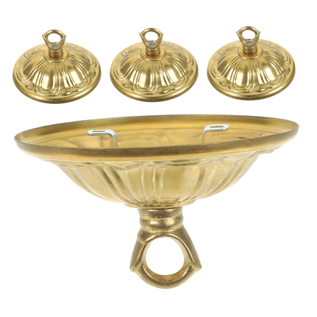 Plaques de couverture de plafond pour suspension luminaire et accessoires de salon, 4x