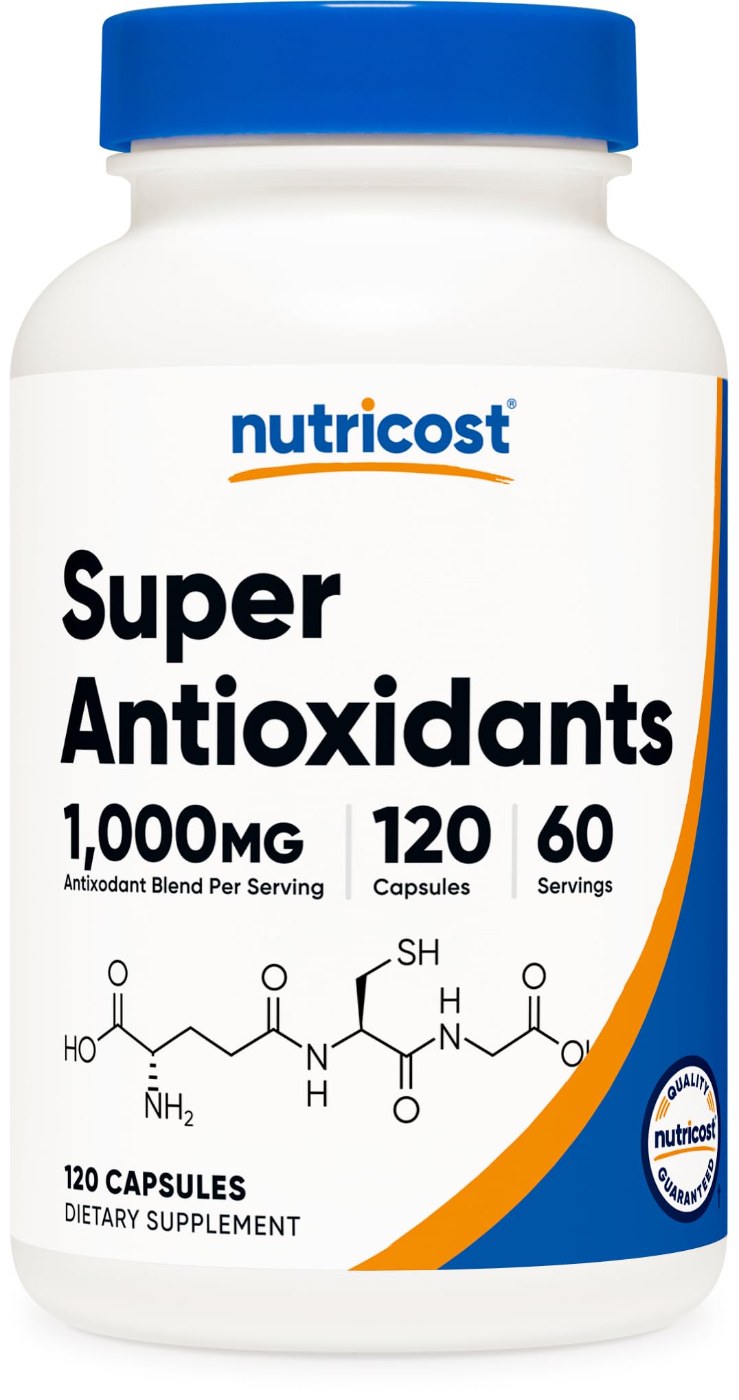 Nutricost Super Antioxidants (1000mg) 120 Capsules - Antioxidant Supplement for Men and Women, 60 Servings