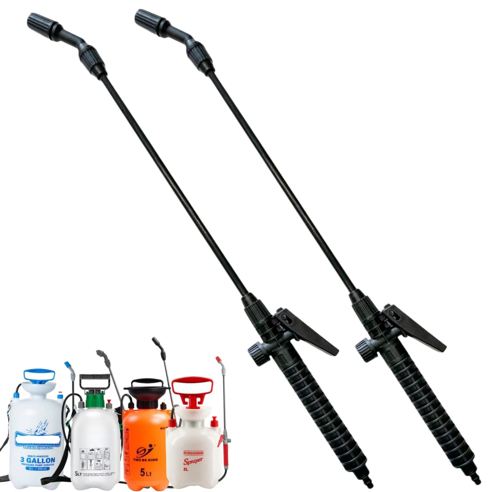 Photo 1 of 2 Pack Sprayer Wand Compatible with Vivosun & Itisll, OEM Replacement Sprayer Wand, Acid-Resistant Pump Sprayer Replacement Parts (2)