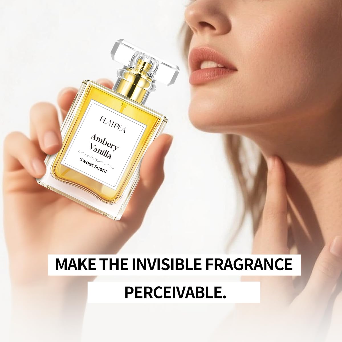 Ambery Vanilla Perfume Spray for Women – 1.7FL.OZ Sweet Floral Scent with Jasmine & Sandalwood | Long-Lasting, Alcohol-Free Fragrance