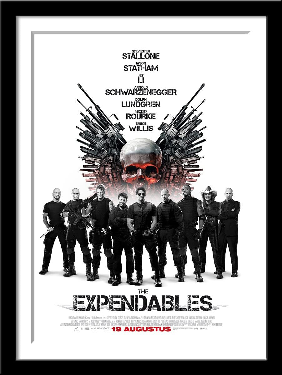 Tallenge - Rocky IV - Sylvester Stallone - Hollywood Action Movie Poster? - Extra Large Poster Framed (Paper,24x34 inches, Multicolour)