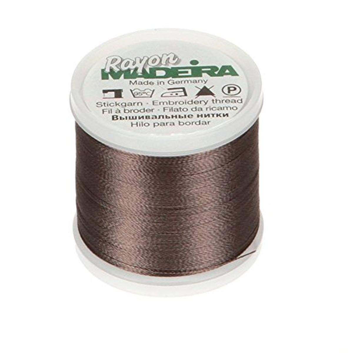 Tacony Corporation Charc Grey-Madeira Rayon Thread, Acrylic, Multicolour, 2.79x2.79x3.3 cm