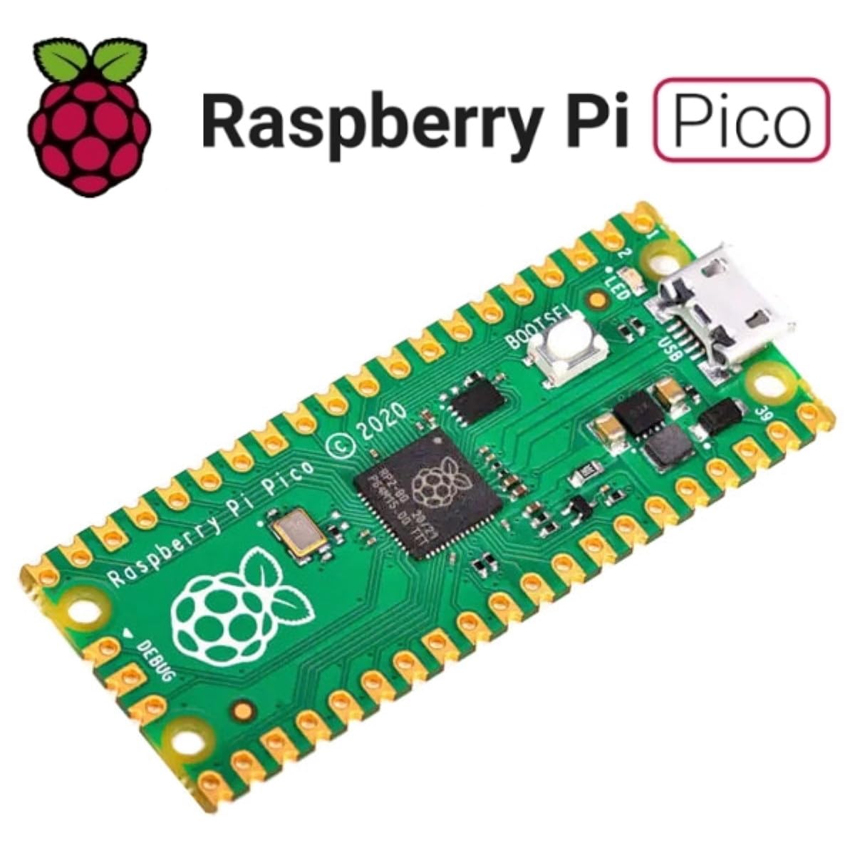 Raspberry Pi® Microcontrôleur RP-PICO