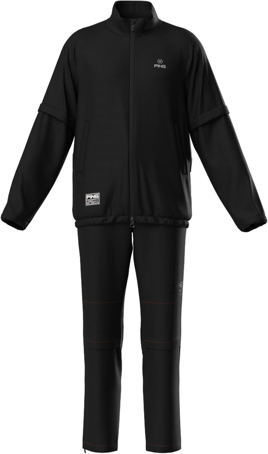 Amazon | [ピンアパレル] メンズ 防水透湿 セットアップレインウェア