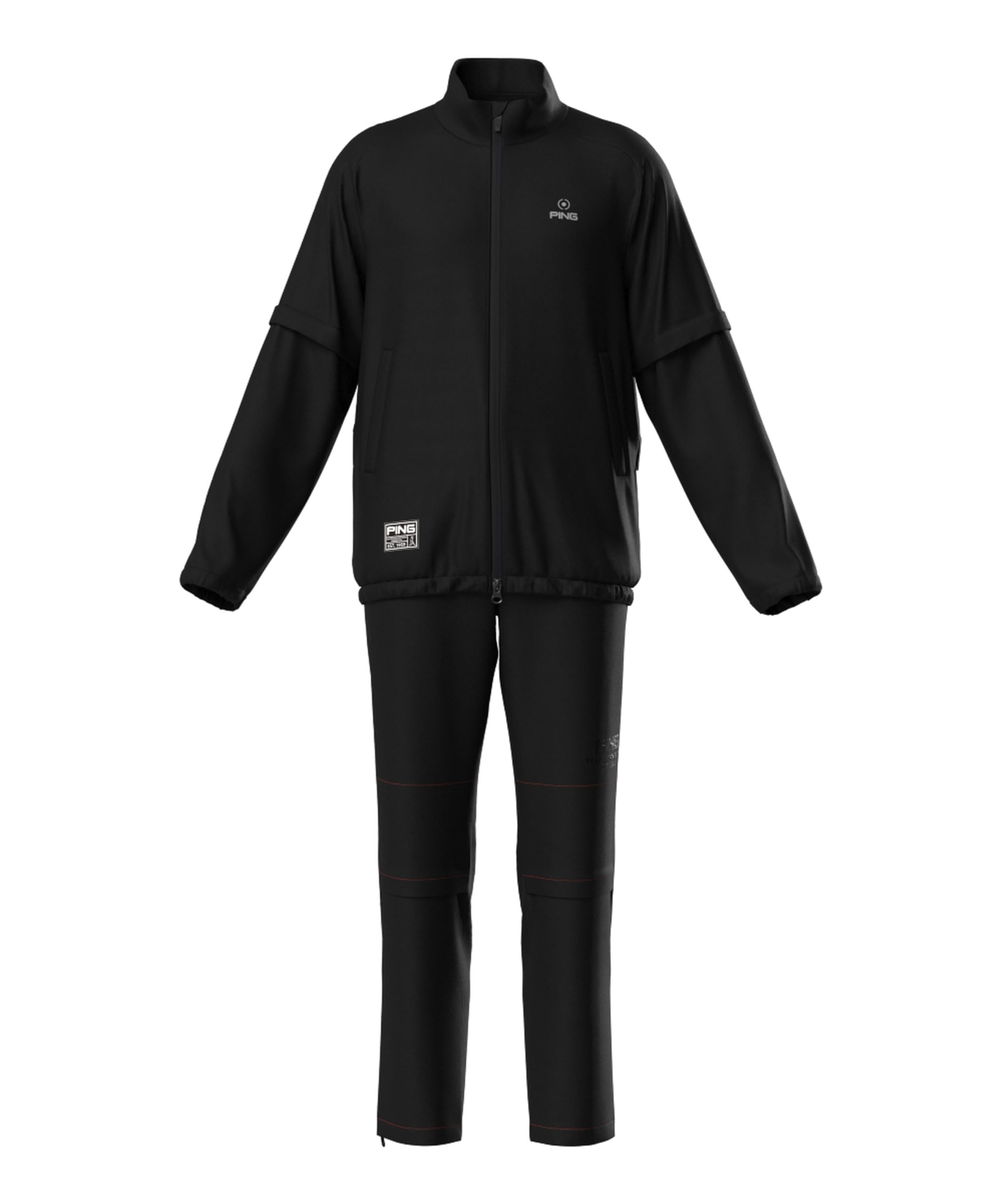 Amazon | [ピンアパレル] メンズ 防水透湿 セットアップレインウェア