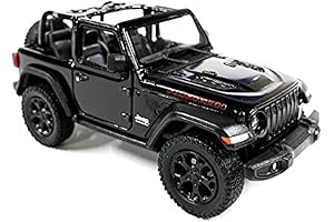 1/24 Wrangler Rubicon 4x4 Convertible Off Road Exploration Diecast Model Toy Jeep