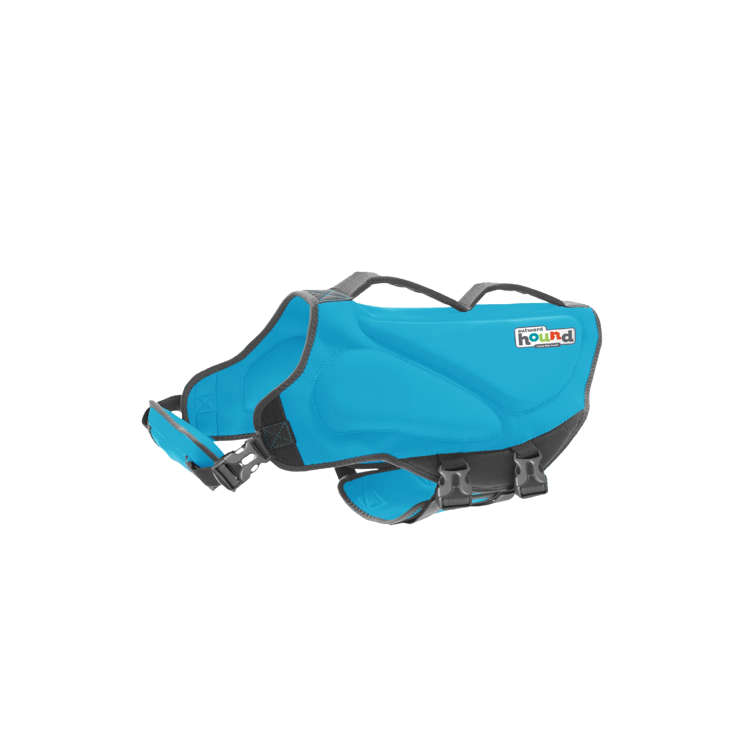 Outward Hound Dawson Swim Blue Dog Life Jacket, Medium