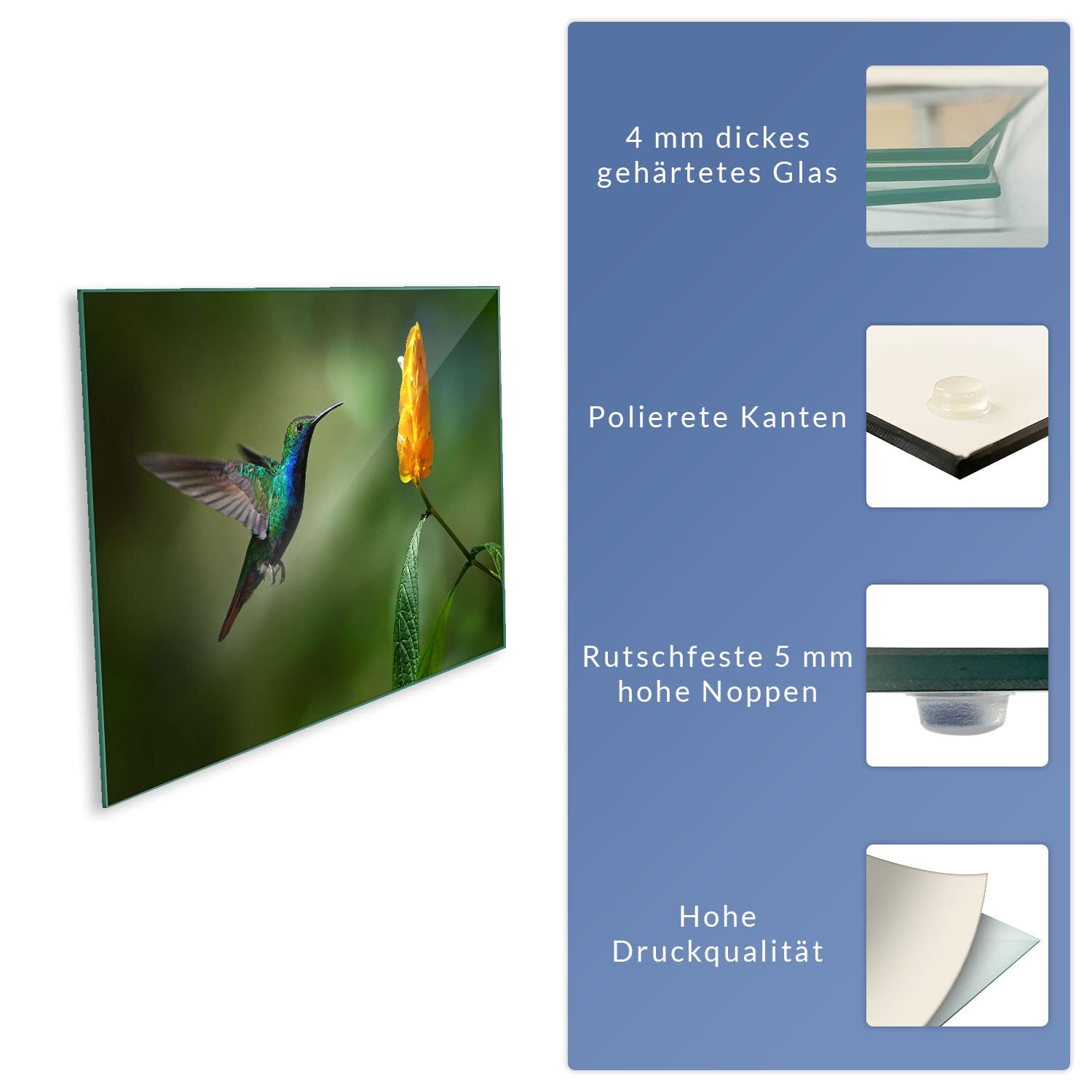 Placa para Cubrir fogones, vitrocerámica, 1 Pieza, 80 x 52 cm, Color Verde Natural, Placas de cocción de Cristal, inducción.